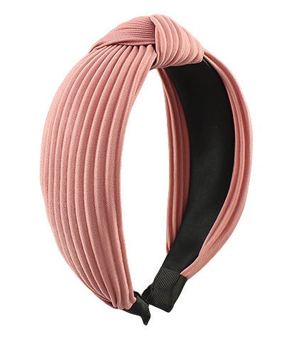 Pink Knot Headband
