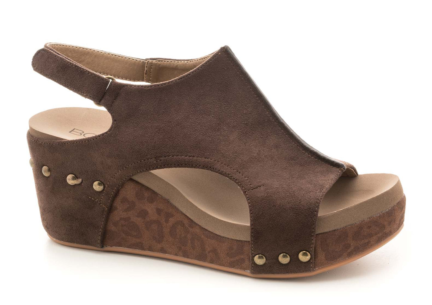 Corky's Brown Suede Wedge