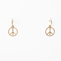 Peace Sign Earrings