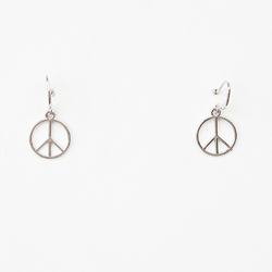 Peace Sign Earrings