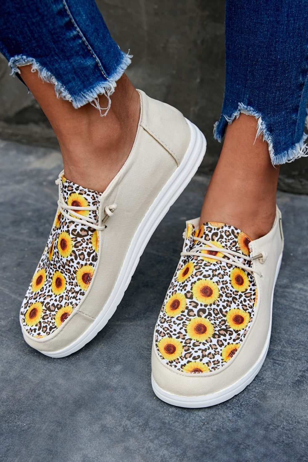 Sunflower Slip On Shoes