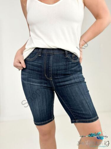 Pull-On Biker Shorts