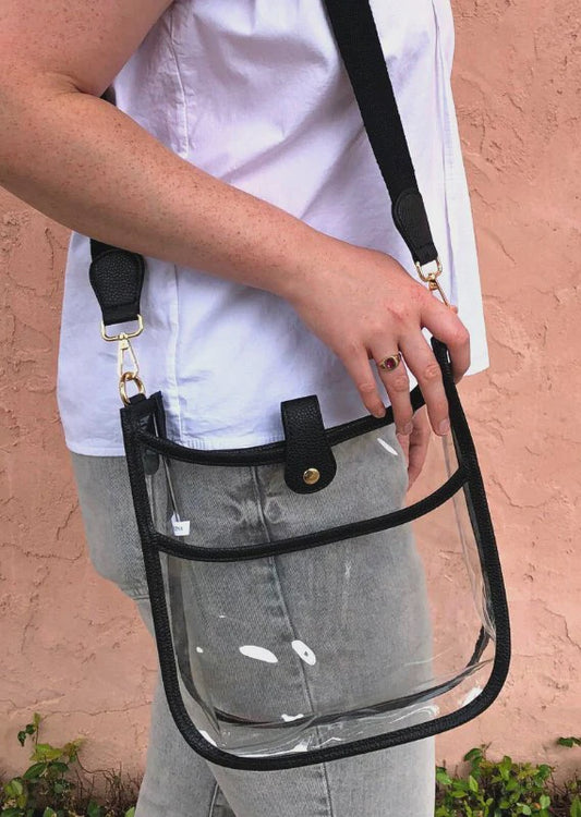 Clear Game Day Crossbody Bag